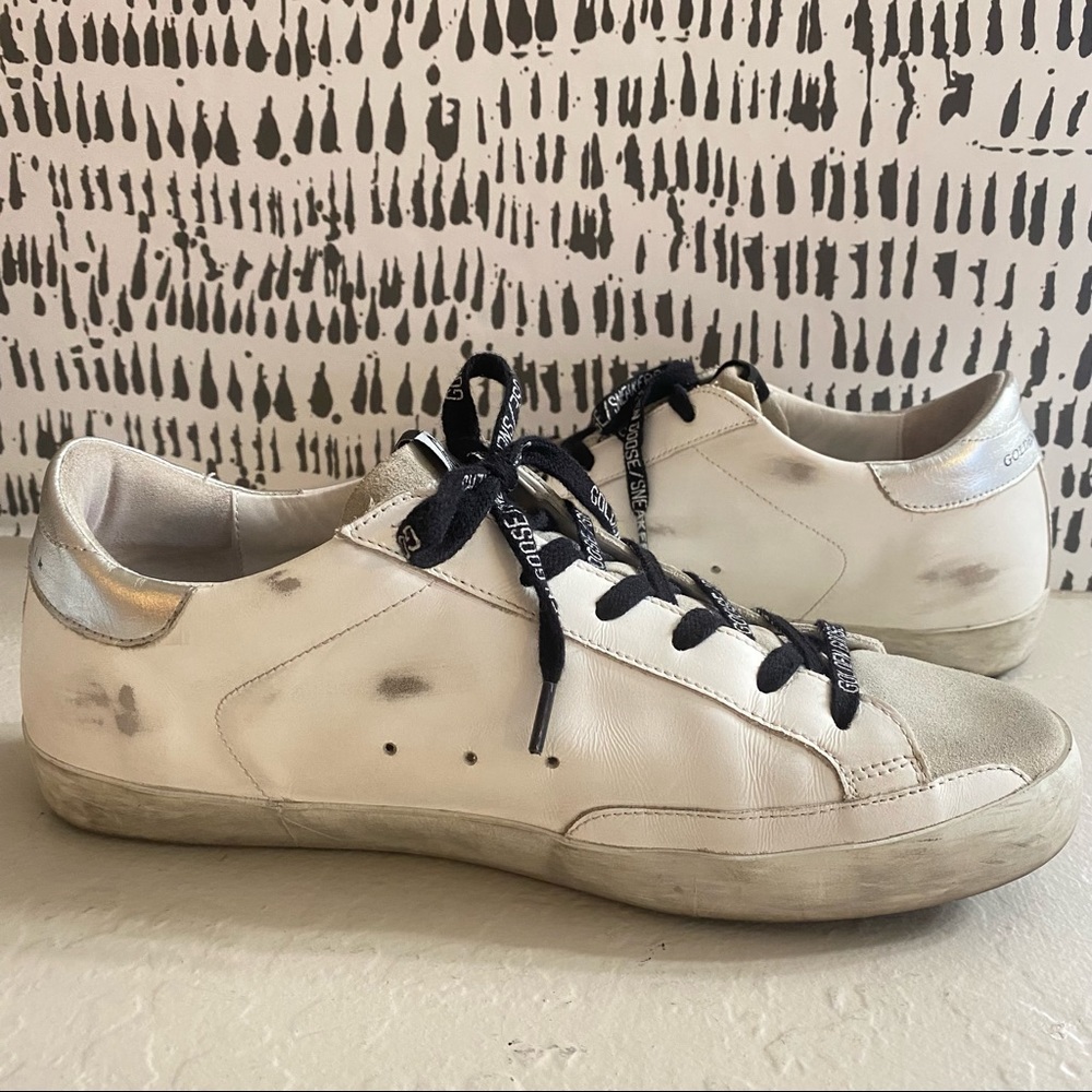 Golden Goose Dotted Star Superstars 40 - Picture 5 of 8